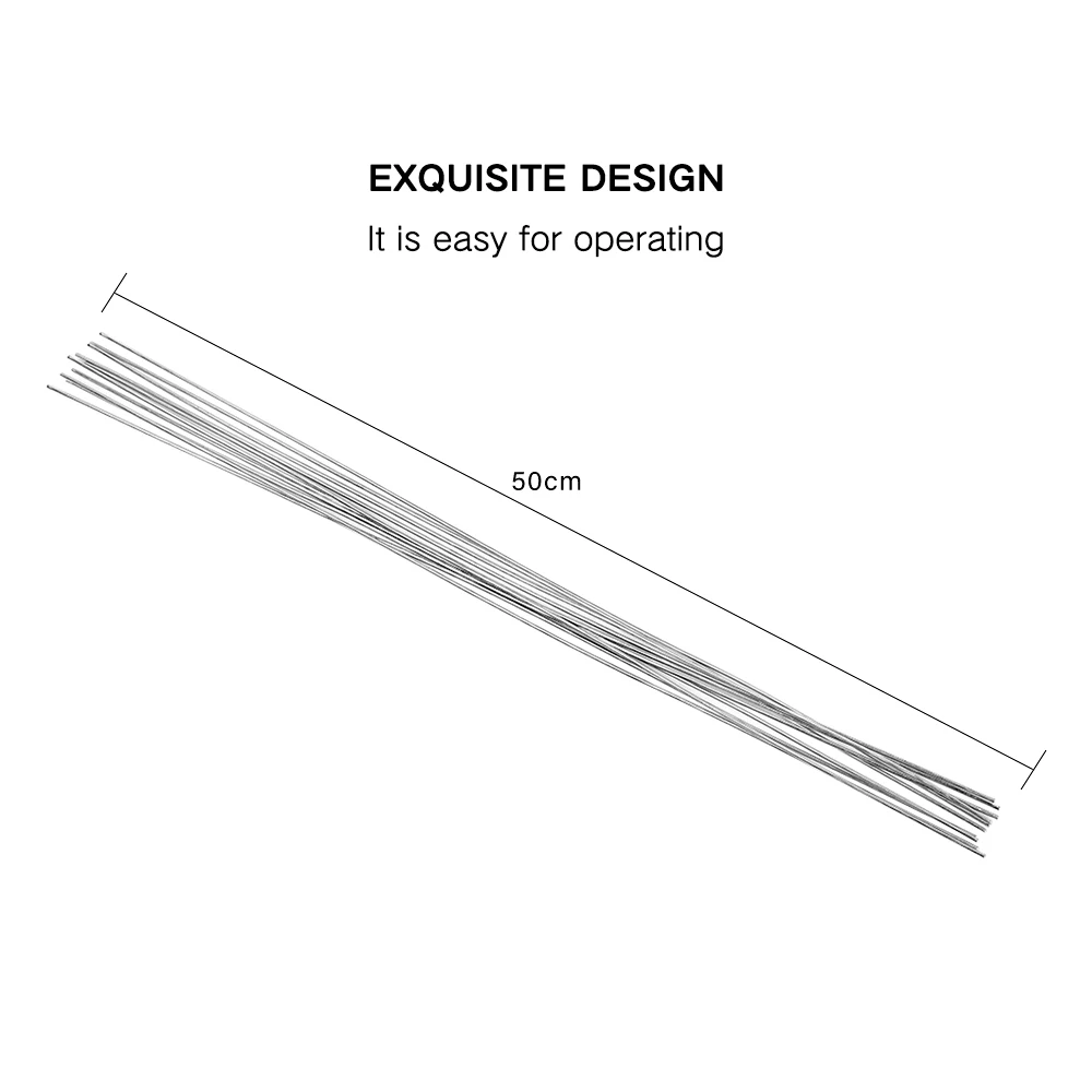 50 см низкотемпературный припой проволока сварочная проволока стержни 1,6/2 мм Диаметр алюминиевый сварочный электрод флюс сердечник алюминиевый мульти-инструменты