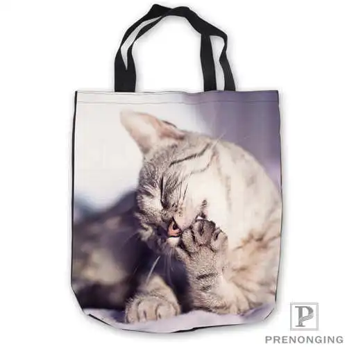 

Custom Canvas a-persian-cat-gettingTote Shoulder Shopping Bag Casual Beach HandBag Daily Use Foldable Canvas #180713-06-21