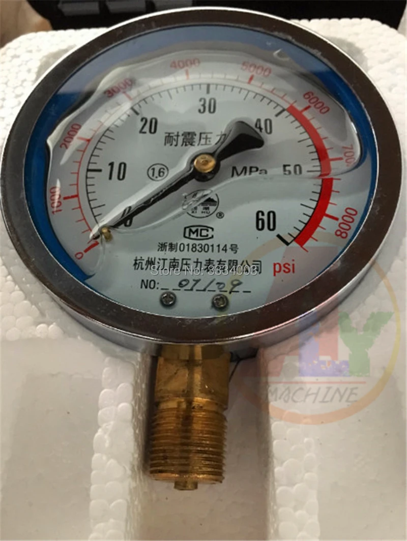 Манометр для топливной системы 0 60 МПа M20X1.5 600 бар Common Rail гидравлический манометр