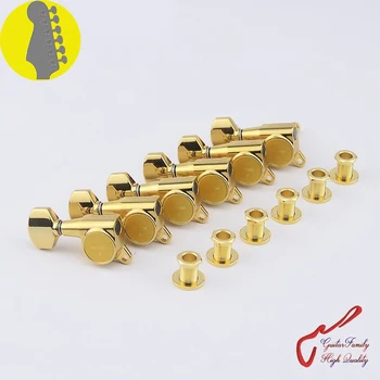

Original Genuine 6 In-line GOTOH SG381-07 Left Hand Guitar Machine Heads Tuners ( Gold ) MADE IN JAPAN