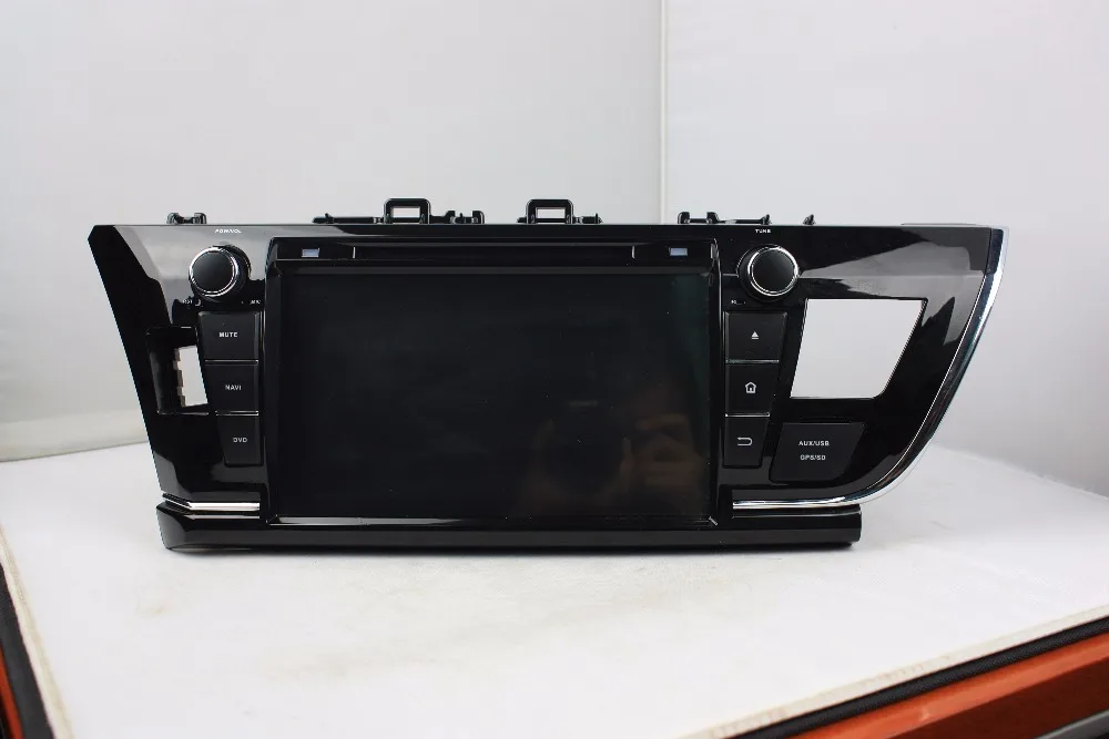 Discount DSP 9" TDA7851 Android 9.0 Car DVD Player right left 4GB RAM 64G ROM wifi autoradio GPS Glonass Map For Toyota COROLLA 2014 2015 5