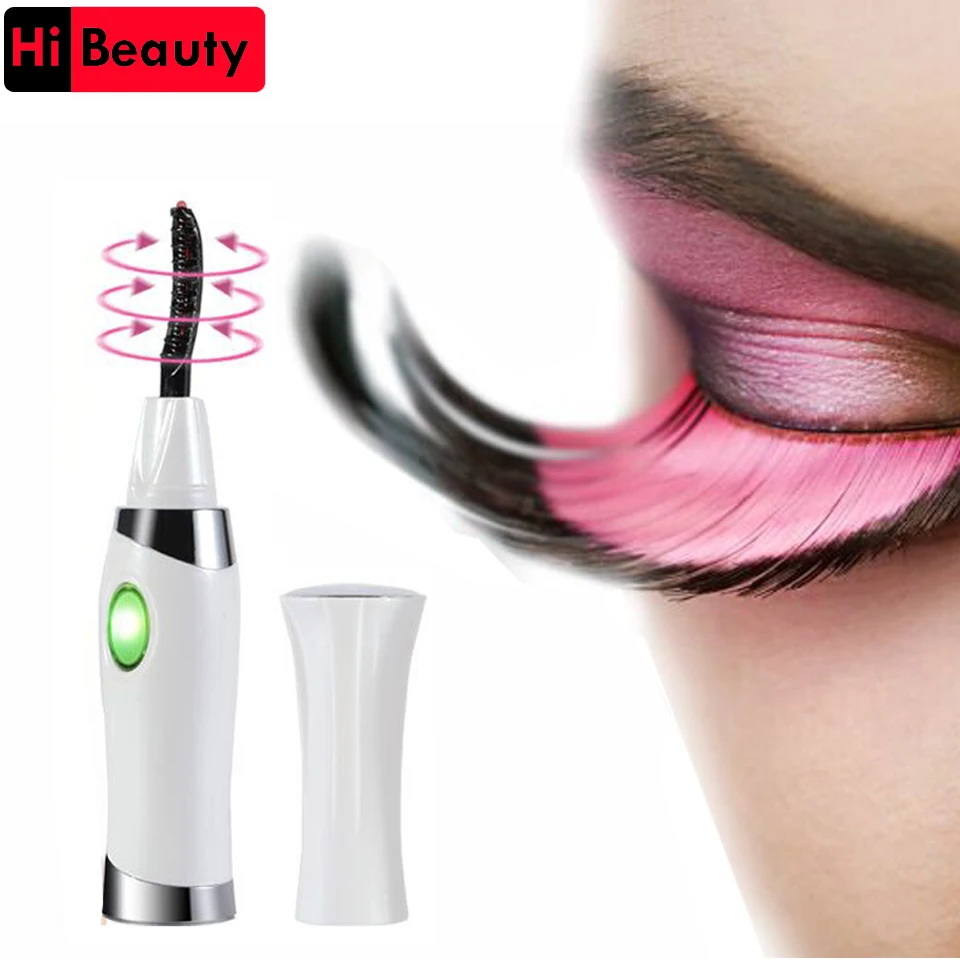 HiBeauty Rechargeable Portable Electric Heated Eyelash Curler Eyelashes