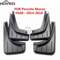 For Porsche Macan 2014-2018 front rear Mud Flaps Splash Guards Fenders mudguards mudflap 2015 2016 2017