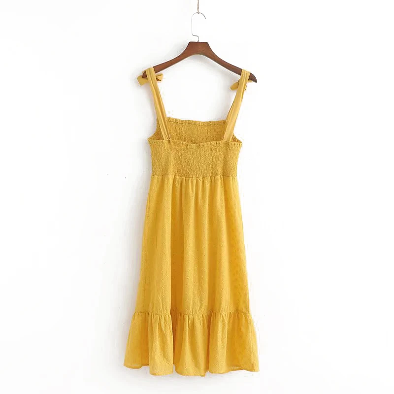Sling Solid Dress Women Summer Women Casual Slash Neck Short Dress A-Line Slim Female Sundress Beach Style Dresses