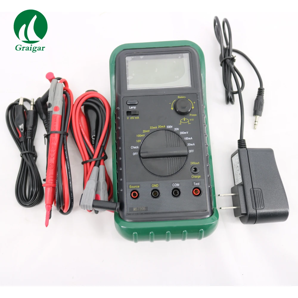

Loop Calibrator CE Certificate Digital Process Calibrator MS7205 Power output 24V DC