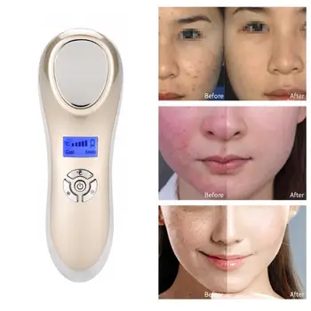 

USB Cold Hot Beauty Machine Ultrasonic Skin Care Device for Pore Contraction Beauty Tools Face
