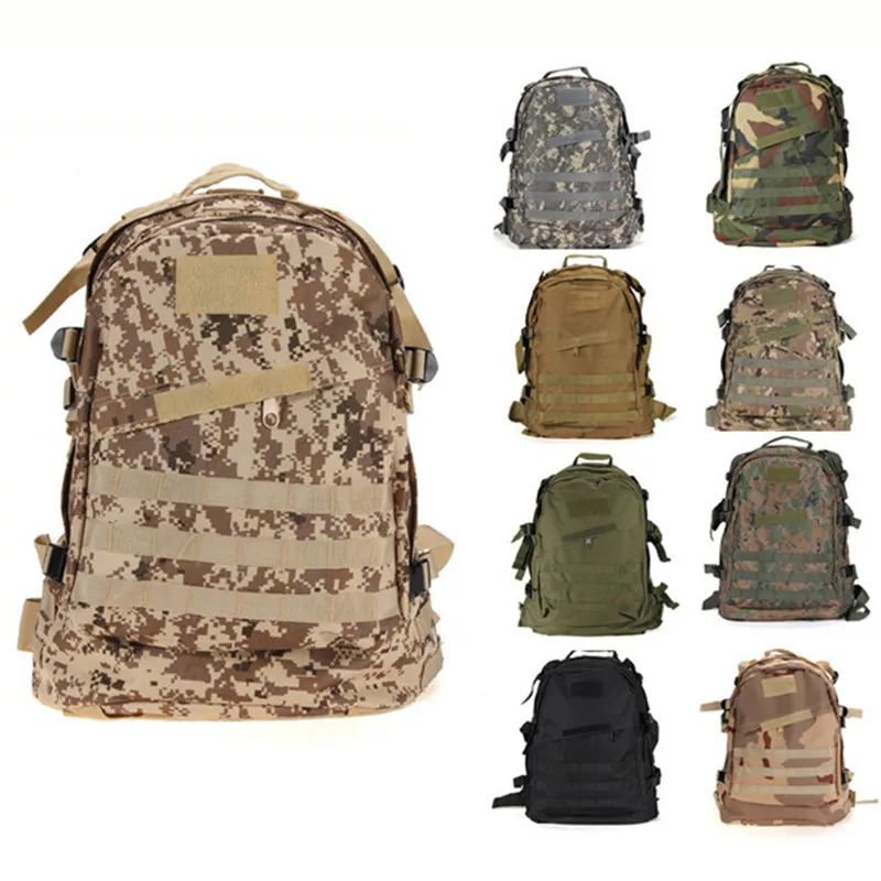 

55L 3D Outdoor Sports military tactical backpack camping hiking Backpack rucksacks Shoulders bags Military climbing bag