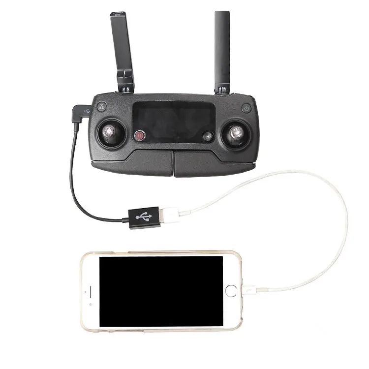 16 см OTG USB кабель адаптер для Dji Mavic Mini Air Spark 2 pro Zoom Drone пульт дистанционного