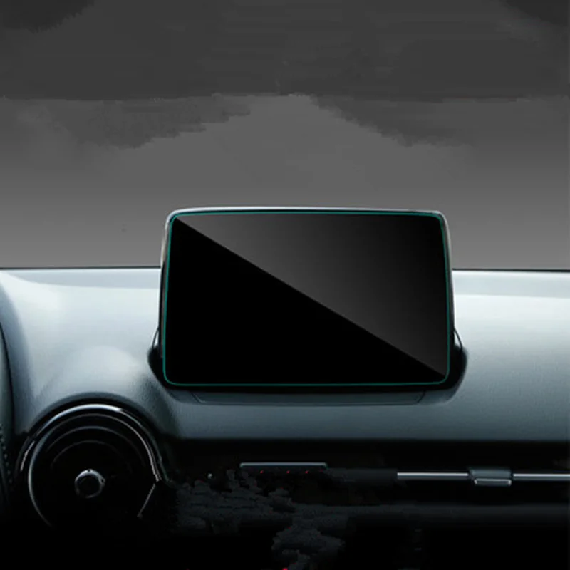 Для Mazda CX-3 CX3 gps навигационный экран стальной материал Защитная пленка для ЖК-экрана пленка наклейка аксессуары