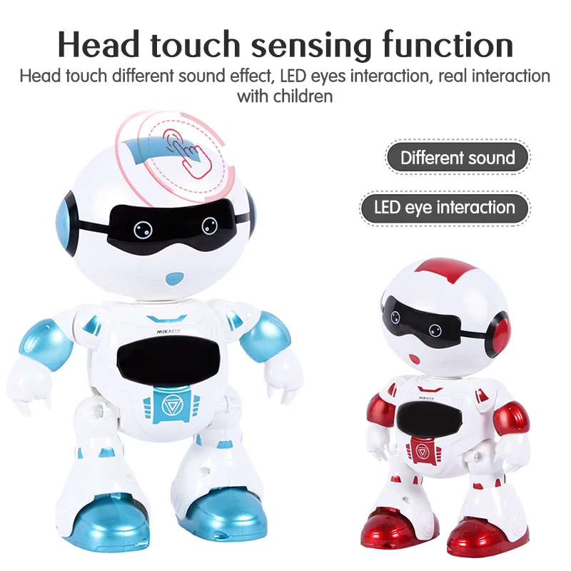 Funny Head Touch Sensing Function Robot Dancing Singing Action Figure Control RC Robot Toy for Boys Children Birthday Gifts Funny Head Touch Sensing Function Robot Dancing Singing Action Figure Control RC Robot Toy for Boys Children Birthday Gifts