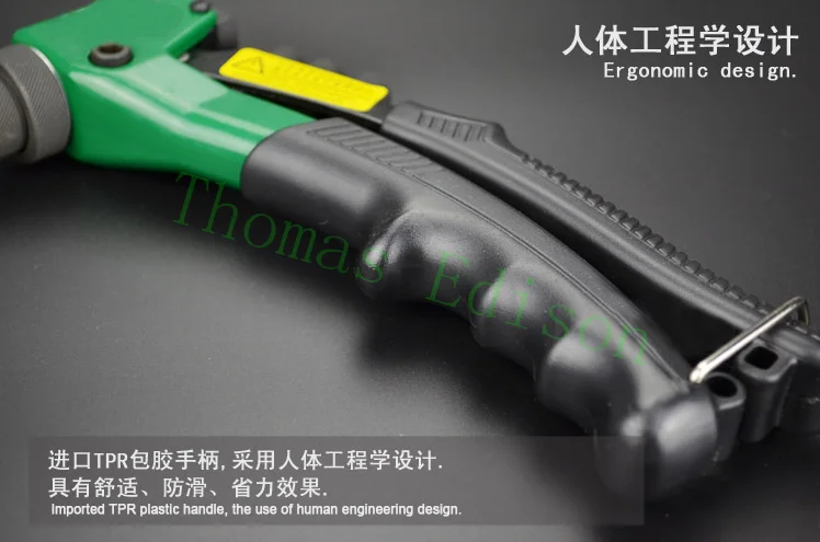 

Mini manual single rivet nail gun hand pull rivet gun core pulling rivet with 50 piece 4mm rivet and three jaw plates