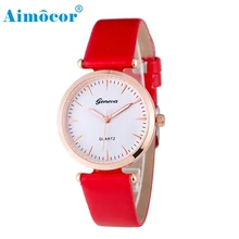 2017 New Designed Relogio Classical Feminino Clock Geneva Fashion Women Diamond Analog Leather Quartz Wrist Watch Gift 321