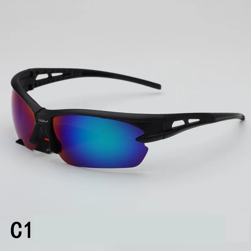 Велосипедные очки мужские солнцезащитные очки Occhiali Gafas Ciclismo круги велосипед Бег Спорт спортивные солнцезащитные очки женские - Цвет: C1