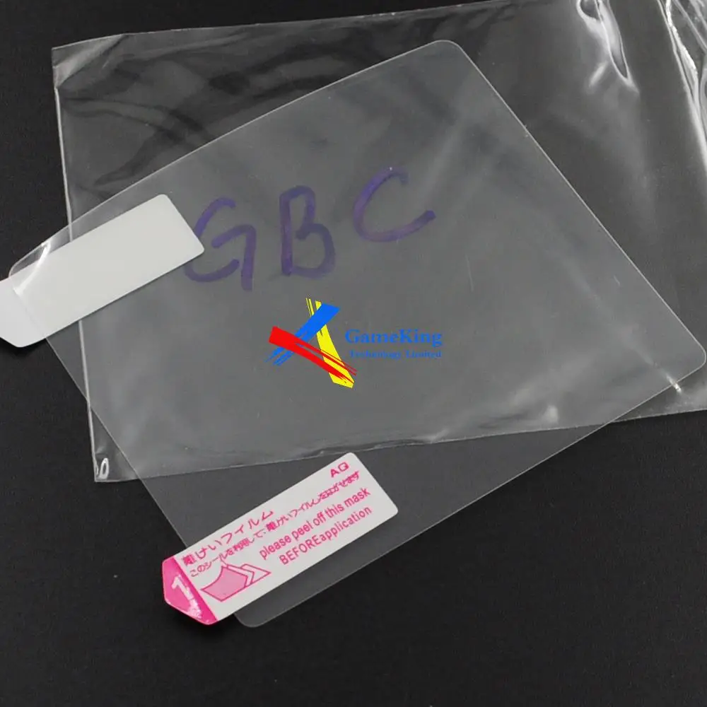 

50 Pieces / Lot LCD Screen Protector for Gameboy Color GBC Protective Film