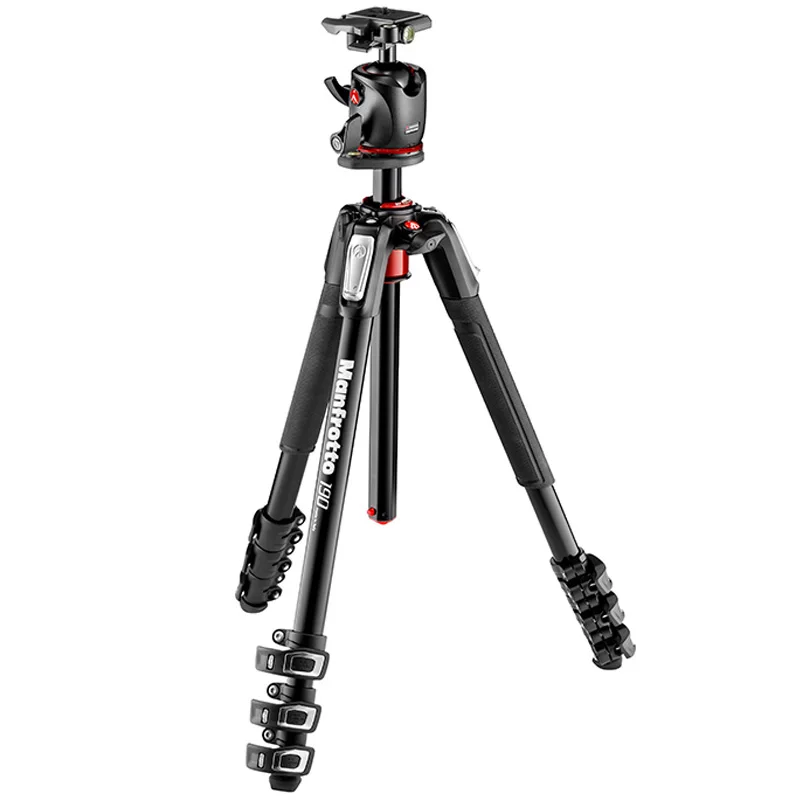 Manfrotto MK190XPRO4-BHQ2 Professional Tripod For SLR Camera Tripod Ball Head Monopod Changeable Load Bearing 7KG