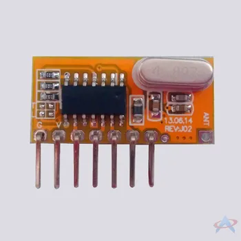 

HOT!Multifunctional Learning Code Receiver Output Way is Adjustable module AM 315MHZ/433MHz DC 5V it can learn more than 8 Code