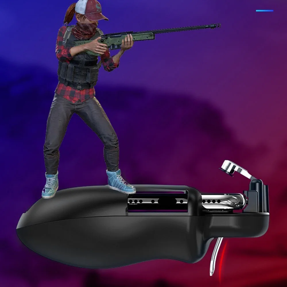 Геймпад Pubg мобильный контроллер триггер L1R1 шутер джойстик игровой коврик держатель телефона кулер вентилятор