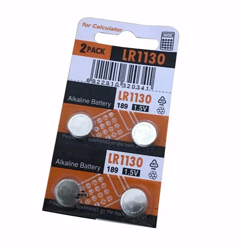 4X 100 Genuine wholesale LR54 189 AG10 L1131 SR1130 G10 V10GA 389