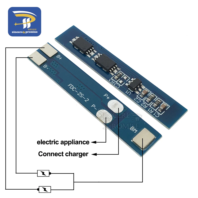2S 3A литий-ионная литиевая батарея 7,4 v 8,4 V 18650 Защитная плата для зарядного устройства bms pcm для литий-ионного аккумулятора lipo