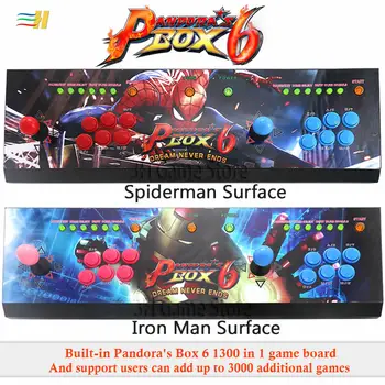 Pandora Box 6 1300 In 1 Arcade Console Can Add 3000 Games 2 Players Led Button Usb Joystick For Pc Ps3 Amusements Game Machines Buy At The Price Of 99 84 In Aliexpress Com Imall Com
