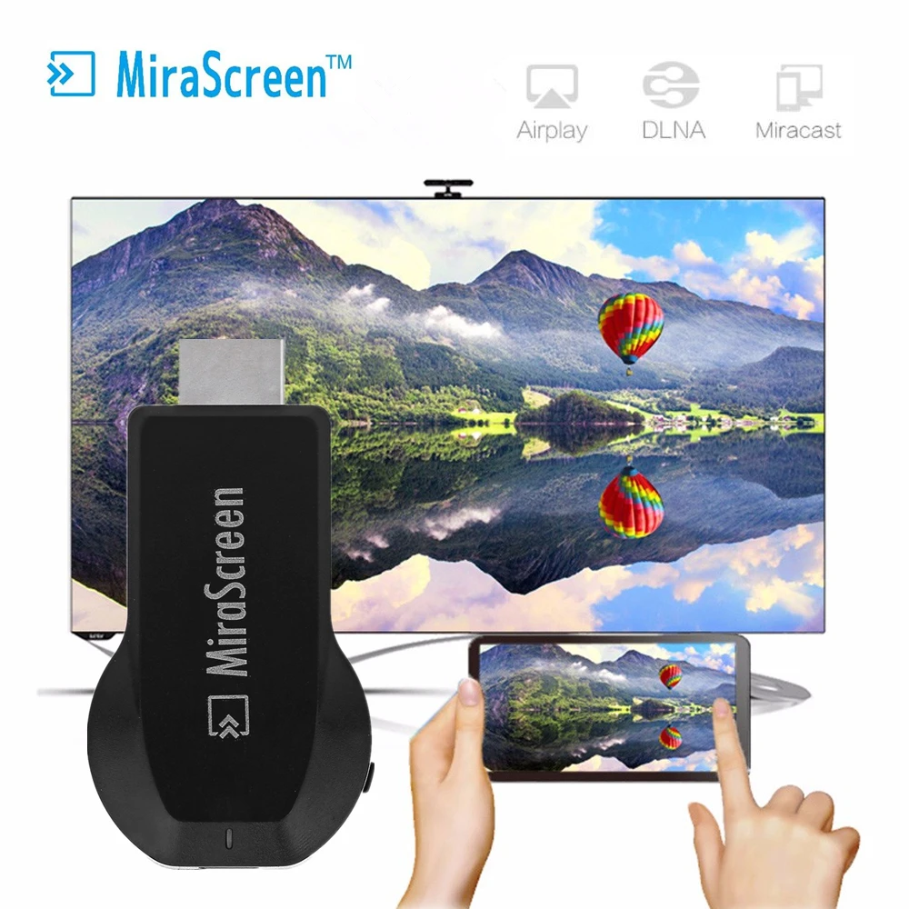 

MiraScreen OTA TV Stick Dongle TOP 1 Chromecast Wifi Display Receiver DLNA Airplay Miracast Airmirroring Google Chromecast