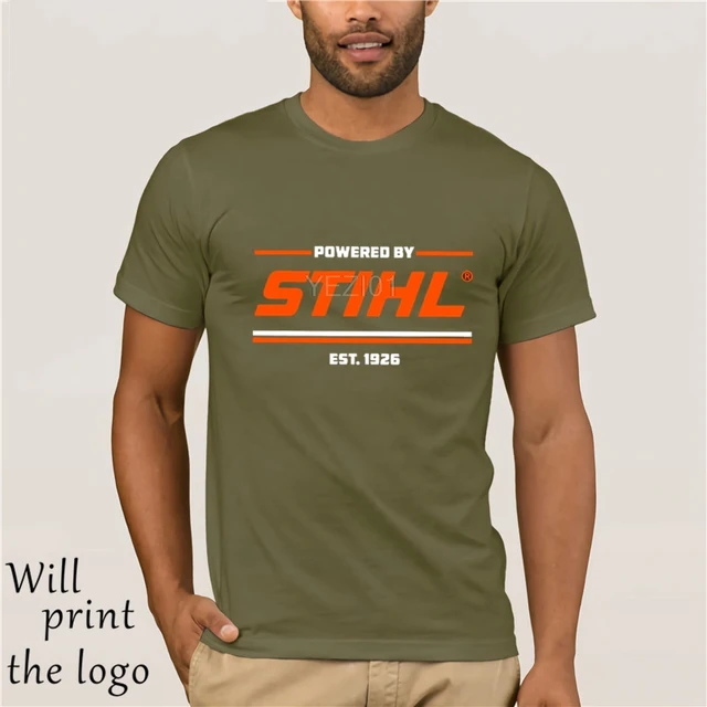 New Stihl Chainsaw T Shirt Tree Trimmers Lumberjacks Mens Tshirt Mens