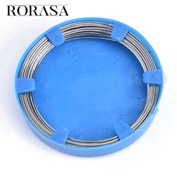 

50g Dental Stainless Steel Wire 0.5 / 0.6 / 0.7 / 0.8 mm For Orthodontic Teeth Surgical Instruments