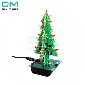 

Christmas Trees LED DIY Kit Professional Red Green Flash LED Circuit Diy Electronic PCB Board
