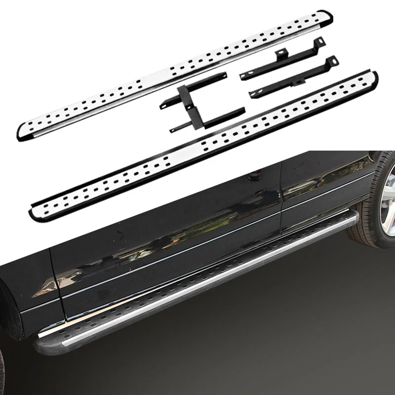 

Side Step for AUDI Q7 2009-2015 Running Board Nerf Bar Platform Iboard 2 PCS