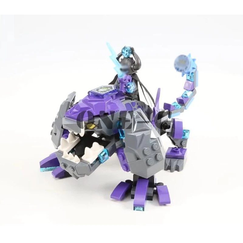 Строительные блоки Aaron's Rock Climber 10704 Совместимость legoinglys nexo knights 70355 кирпичи