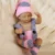 10 Polegada Cheia de Silicone Bonecas Reborn Bebês Boneca com Roupa Da Boneca Crianças Brinquedos para Meninas SGF-7057P2 Silicone Reborn Bebe Bebê