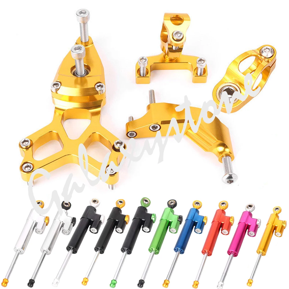 

Steering Damper Stabilizer Bracket Kits for Honda CBR1000RR 2008 2009 2010 2011 2012 2013 2014