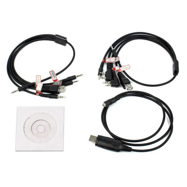 NEW 8 in 1 USB Programming Cable for Radio Walkie Talkie BAOFENG UV 5R UV 5RA