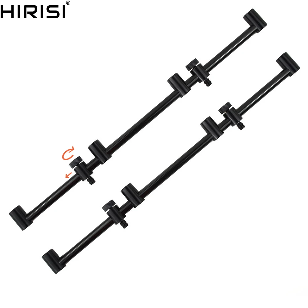 Алюминиевый Карп Рыболовный Базз бар съемный положение болт для удочки Pod для 4 удочек длина 45 см