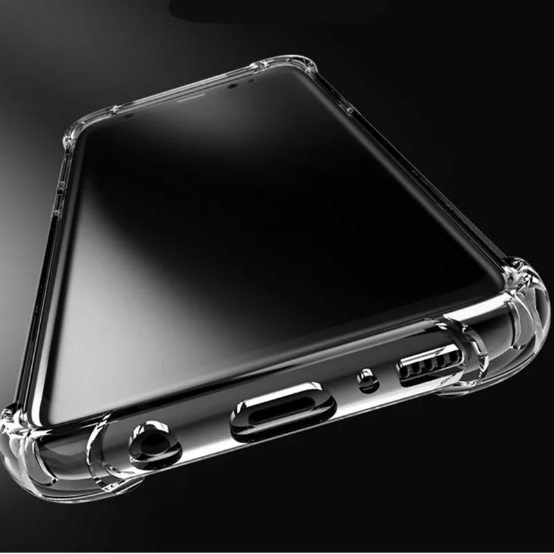 Для samsung Galaxy Note 8 5 4 3 S8 плюс S7 край S6 край A7 A5 A3 J3 J5 J7 C7 C8 S9+ противоударный прозрачный чехол из термополиуретана и Защитный чехол