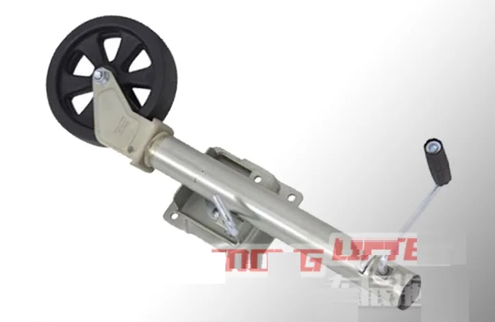 

2000LB/900KG 8" wheel 360 degree swivel side roll Trailer jack support, yacht tow truck Trailer support with leg, pulley jack