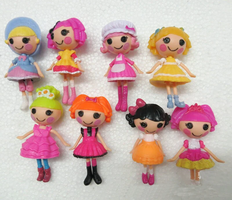 Buy New Original 8pcs/set 8cm Mini Lalaloopsy Doll