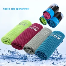 Охлаждающее полотенце, Ice Cold Sports бюстгальтер-полотенце фитнес и спорт охлаждающее полотенце шарф, абсорбент, быстрая сушка, быстрое охлаждение 30x120 см
