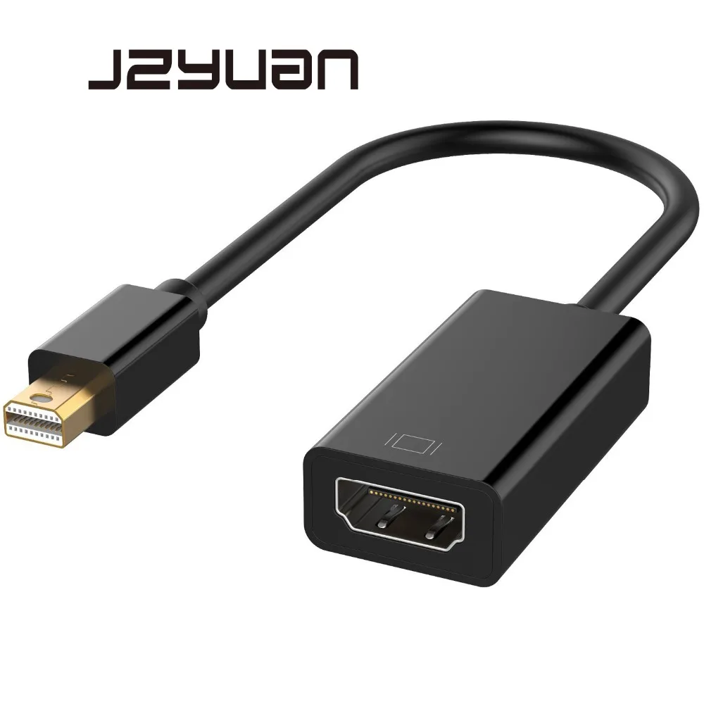 

Mini DP to HDMI Cable Converter Adapter Mini DisplayPort Display Port DP to HDMI Adapter For Apple Mac Macbook Pro Air Notebook