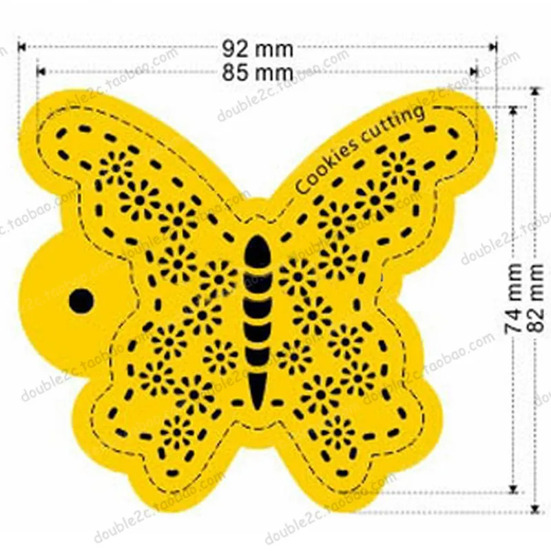 butterfly easter stencils 1-6
