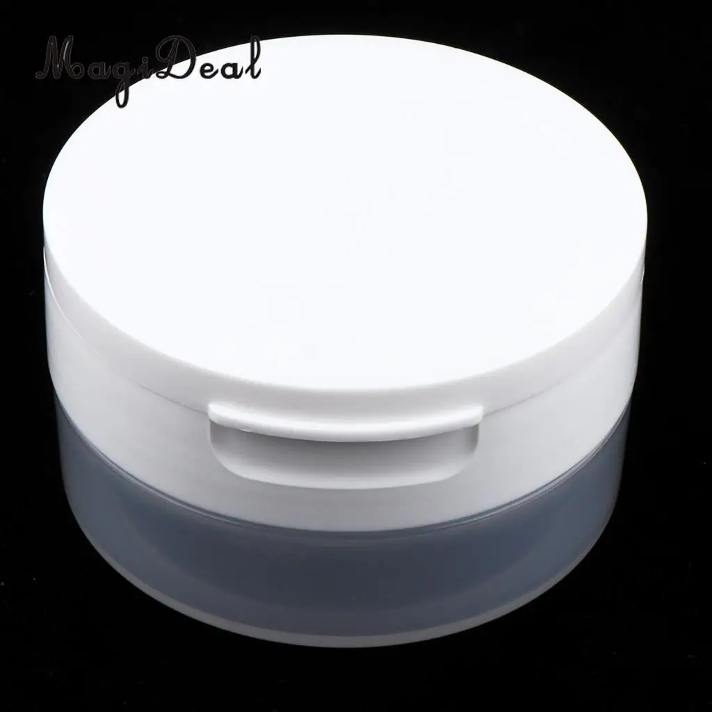 Travel Empty Makeup Loose Powder Container Pot Case with Mirror Sifter Lid 50g / 80g