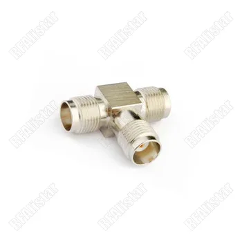 

30 Pieces TNC Jack Female to 2x female jack "T" Type RF Coaxial Adapter Connector 3 Way