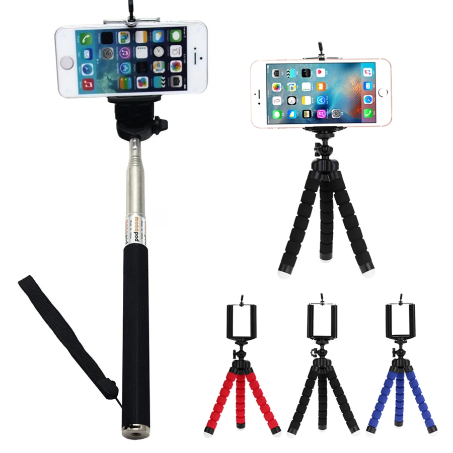 Селфи палка штатив для телефона умная Портативная Складная селфи gopro xiaomi samsung iPhone