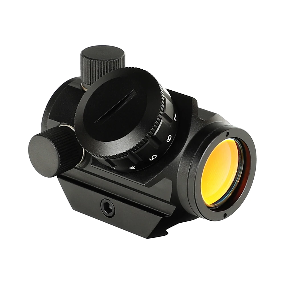 Compacto de Baixa Ohhunt Potência Red Dot Sight Scope Weaver Picatinny Montar Caça Tático Rifle Riflescopes 1x21 3 Moa 9 Cheap Lunetas Riflescopes