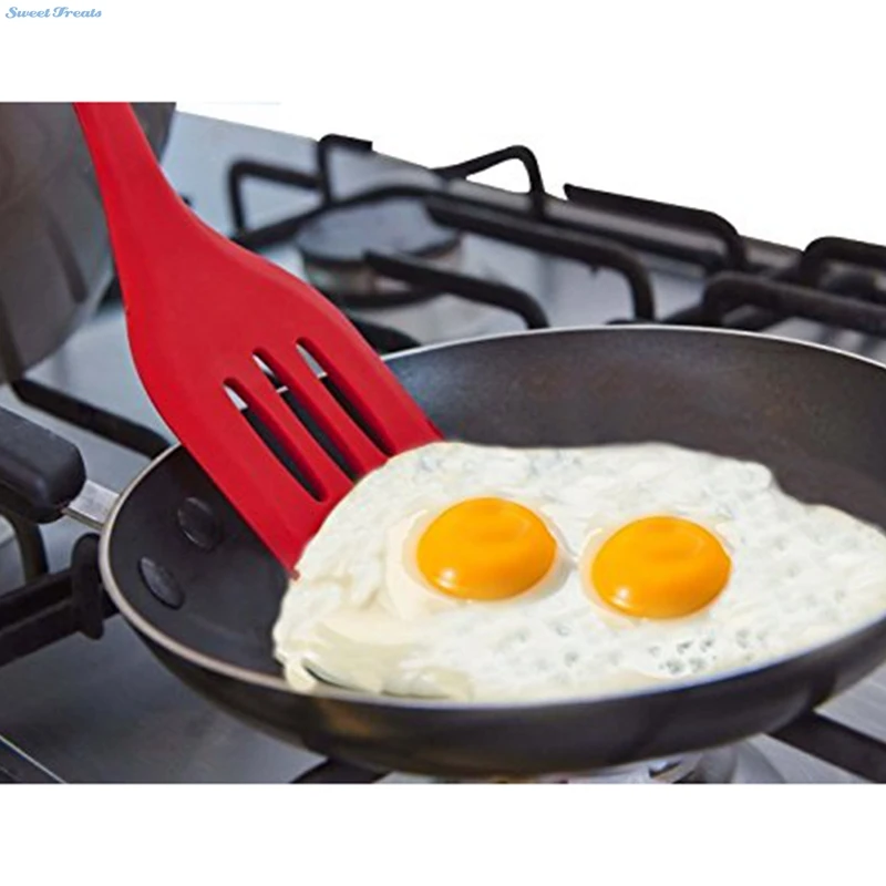 Sweettreats FDA Approved Silicone Cooking Tools Silicone Kitchen Utensils Set (5 Pieces) in Hygienic Solid Coating