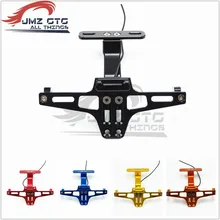 Универсальный CNC моторrad Einstellbare Winkel алюминиевый Лицензия Nummernschild Rahmen Холтер Halterung