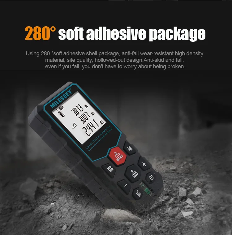Mileseey X5 New model Laser Rangefinder Tool Laser Distance Measurer Meter Height Measurement Instrument Laser Distance Measurer Mileseey X5 New model Laser Rangefinder Tool Laser Distance Measurer Meter Height Measurement Instrument Laser Distance Measurer