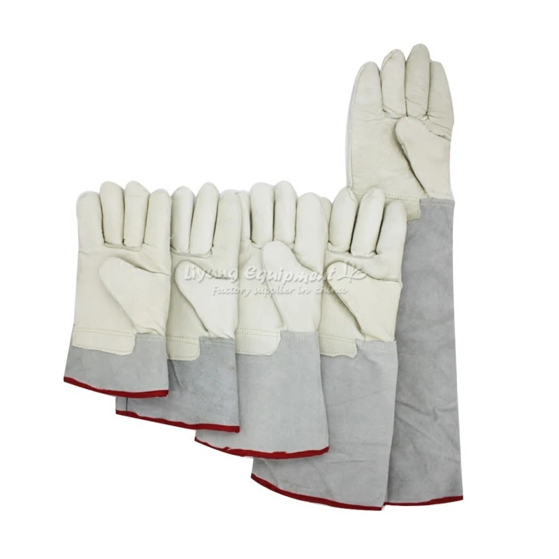 

2019 NEWEST LY cold-resistant liquid nitrogen-proof gloves 36CM prevention range from minus 180 degree to minus 250 degree