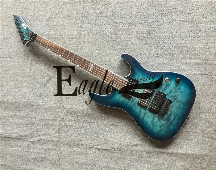 Орел. Бабочка электрическая гитара электрический бас custom shop EPS 24 Двойное пламя
