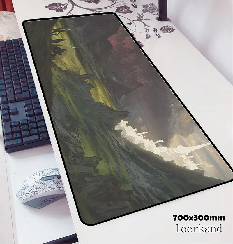  lord of the rings mousepad 700x300x3mm Colourful Computer mouse mat gamepad pc Cartoon gaming mouse